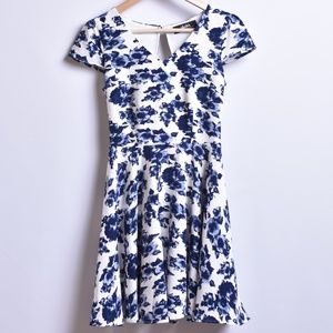 Lulu's Fit and Flare Dress, Sz XS